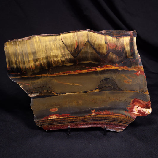 MARRA MAMBA TIGER EYE STROMATOLITE, Archean, Australia YSC094