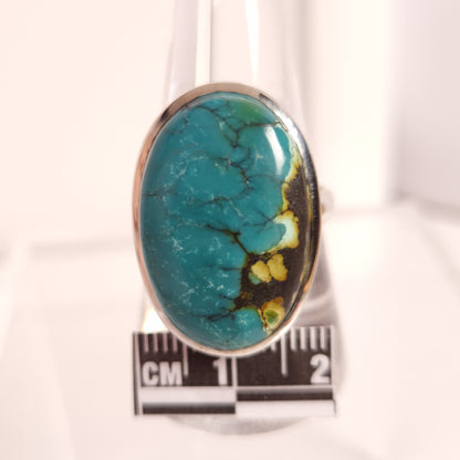 TURQUOISE RING set in STERLING SILVER 3SSTQR4
