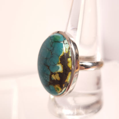 TURQUOISE RING set in STERLING SILVER 3SSTQR4