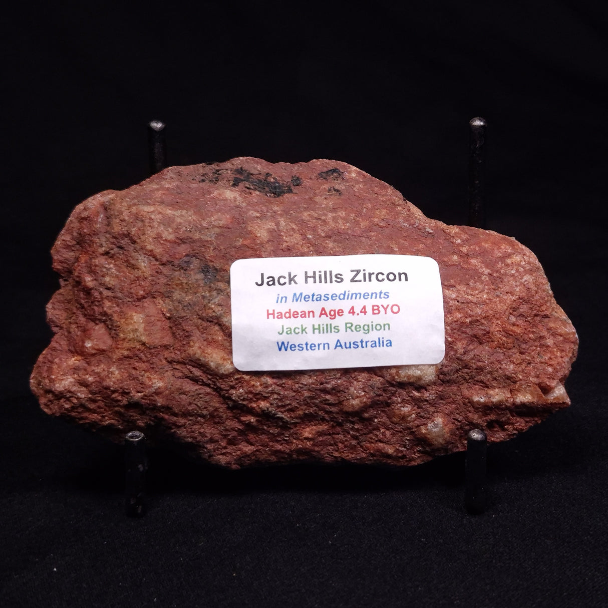 JACK HILLS ZIRCON, Hadean Age, Australia ZJH057