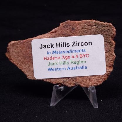 JACK HILLS ZIRCON, Hadean Age, Australia ZJH059