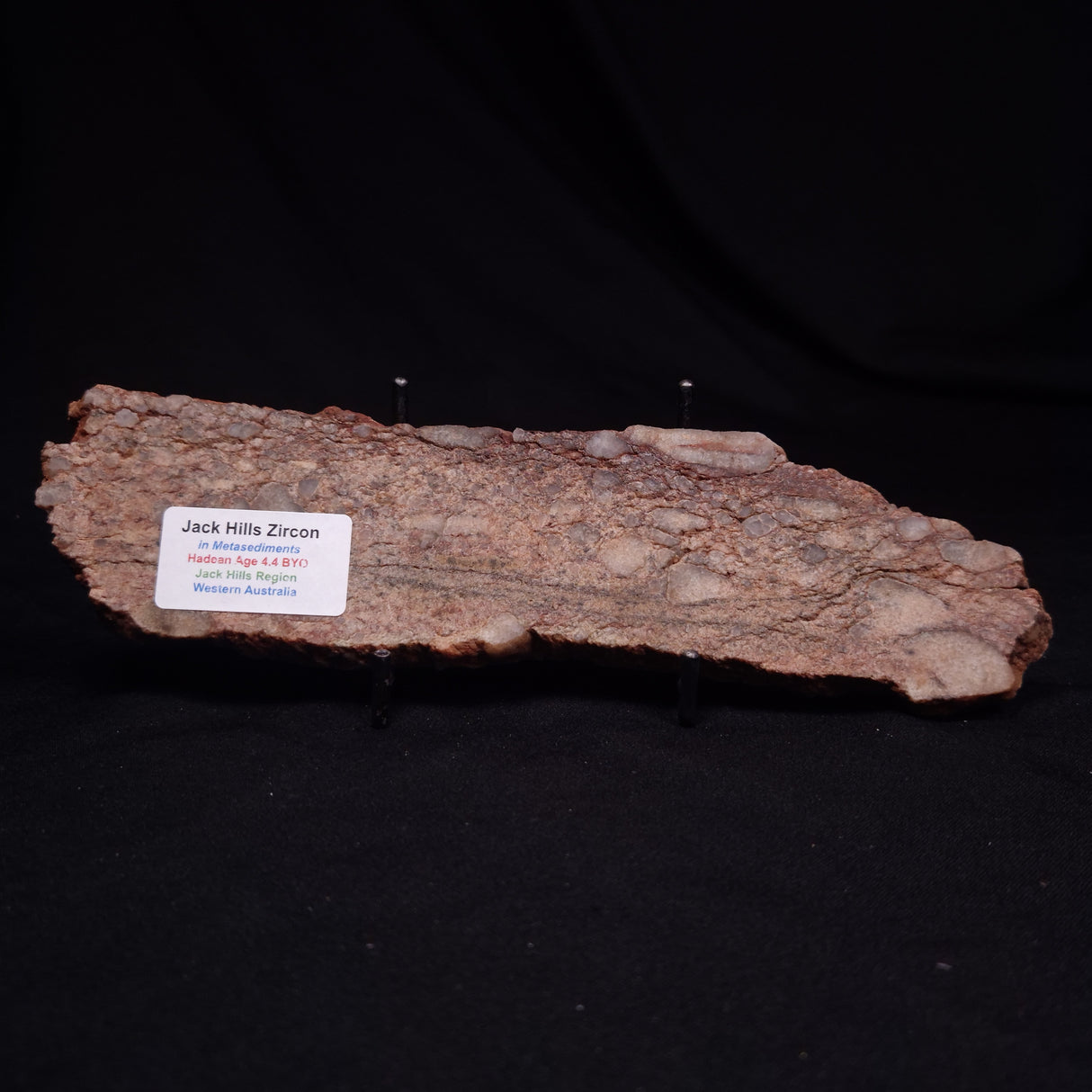 JACK HILLS ZIRCON, Hadean Age, Australia ZJH069