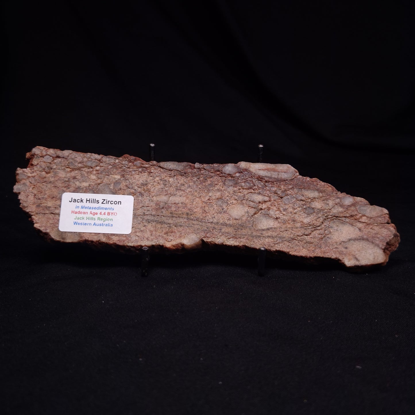 JACK HILLS ZIRCON, Hadean Age, Australia ZJH069