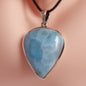 LARIMAR PENDANT set in STERLING SILVER 3SSLPD