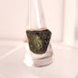 MOLDAVITE RING set in STERLING SILVER 3SSMDVR6