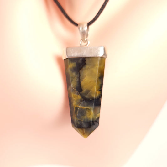 PIETERSITE PENDANT set in STERLING SILVER 3SSPP1