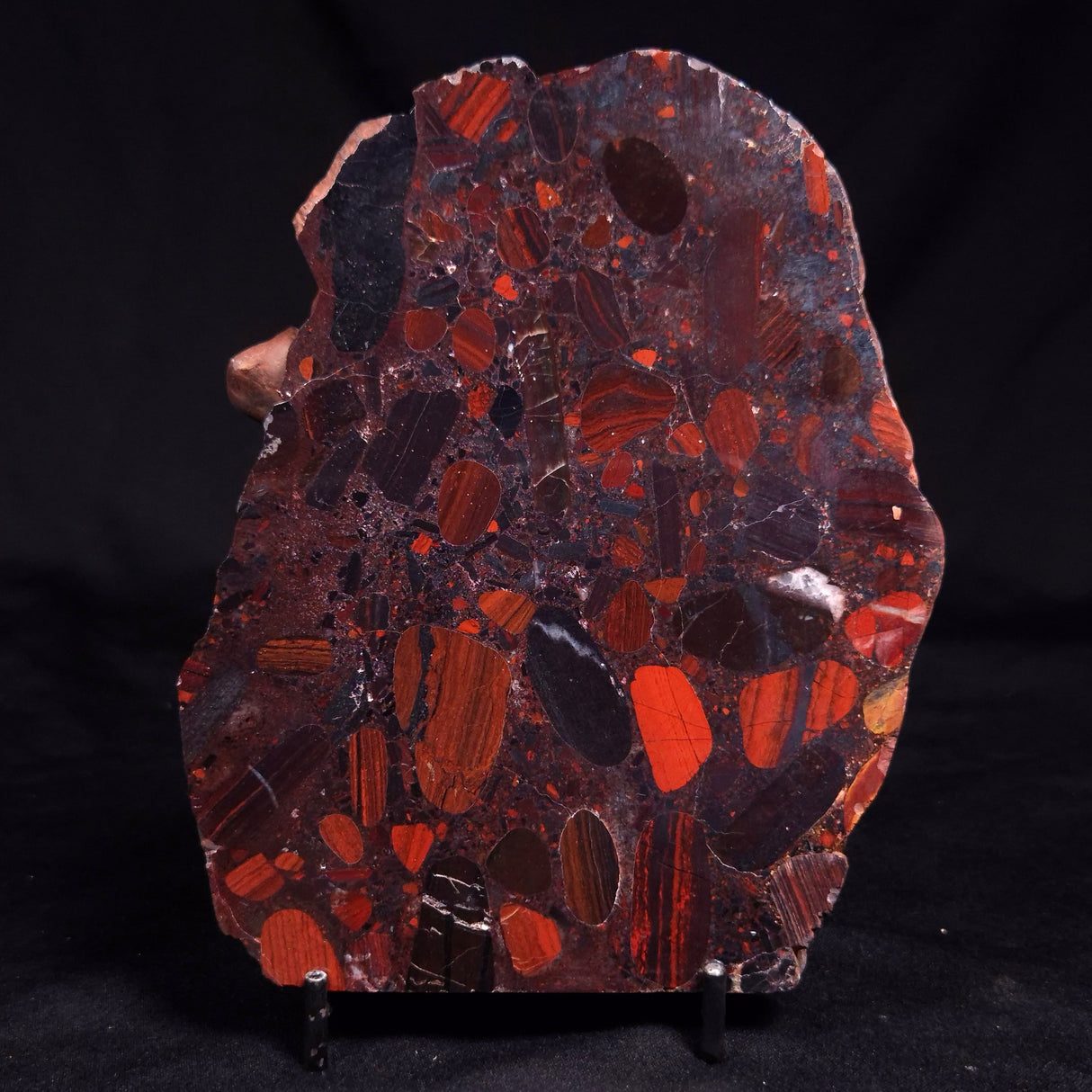 CONGLOMERATE HEMATITE AND JASPER, Australia YSC138