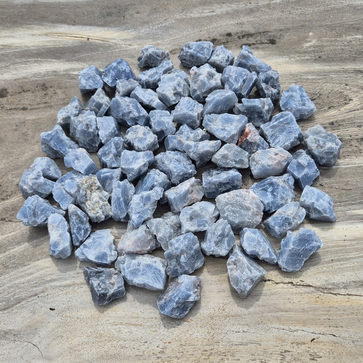 ROUGH BLUE CALCITE, Mexico XRB004