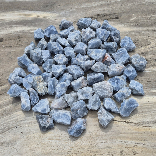 ROUGH BLUE CALCITE, Mexico XRB004