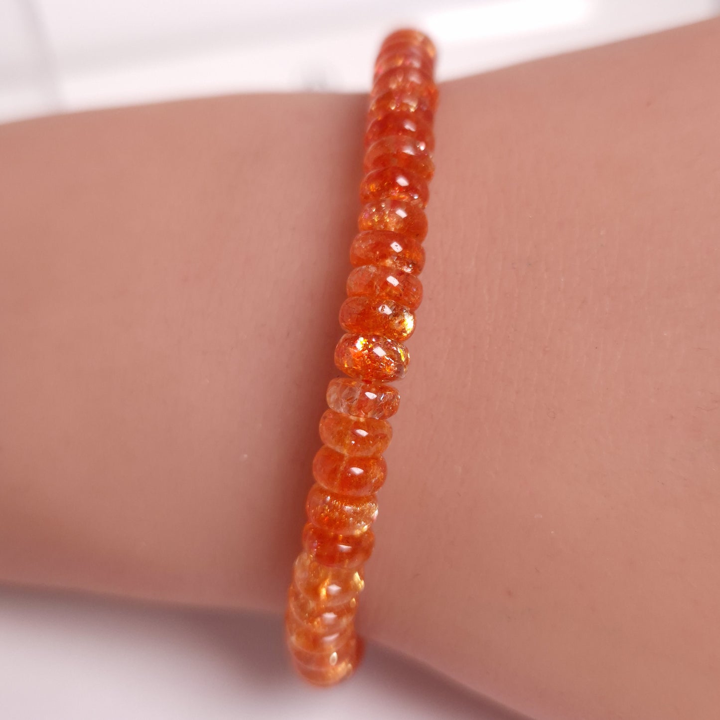 HIGH GRADE SUNSTONE BRACELET 3SSHGS1