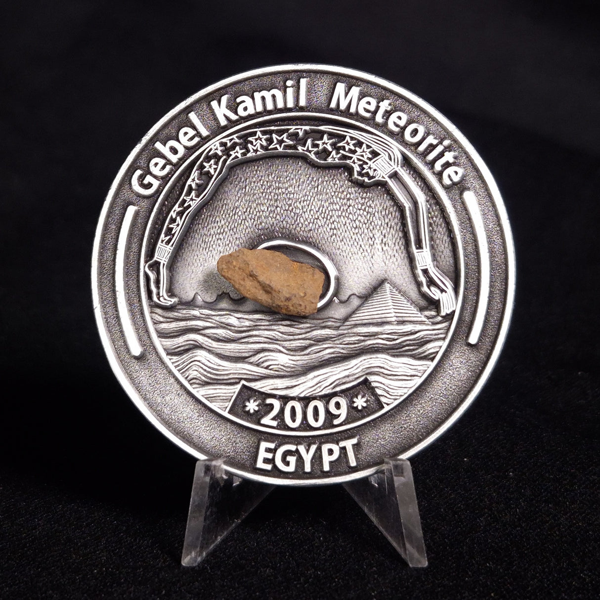 GEBEL KAMIL METEORITE COLLECTORS COIN 304, Egypt CGK304