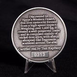 GEBEL KAMIL METEORITE COLLECTORS COIN 313, Egypt CGK313