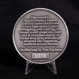 GEBEL KAMIL METEORITE COLLECTORS COIN 318, Egypt CGK318