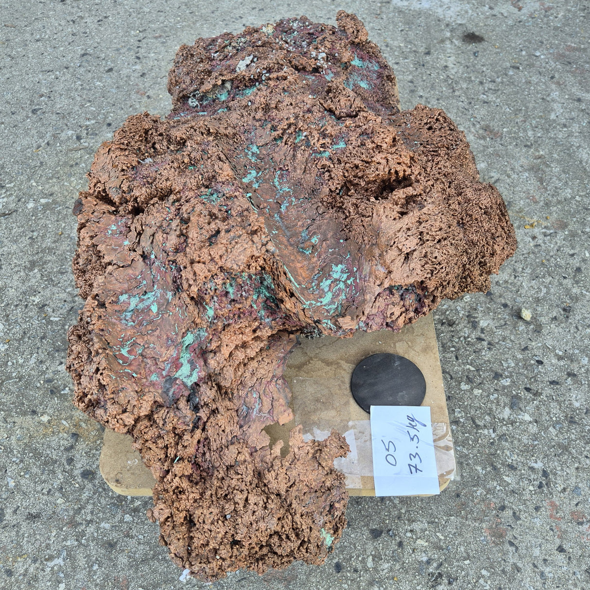 NATIVE COPPER SPECIMEN, Australia XNC005