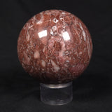 CRINOID MARBLE SPHERE, Australia YMS004