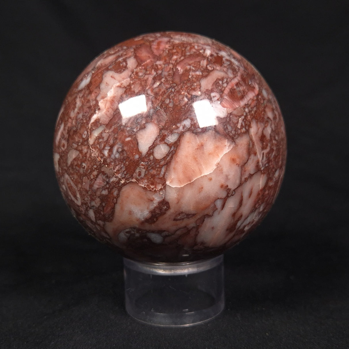CRINOID MARBLE SPHERE, Australia YMS004