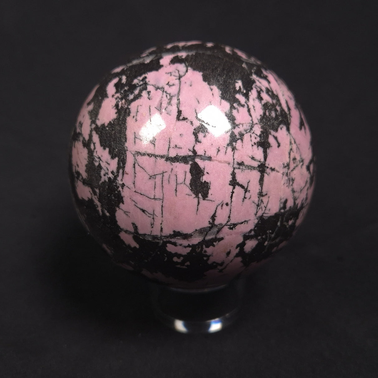RHODONITE SPHERE, Australia YMS015