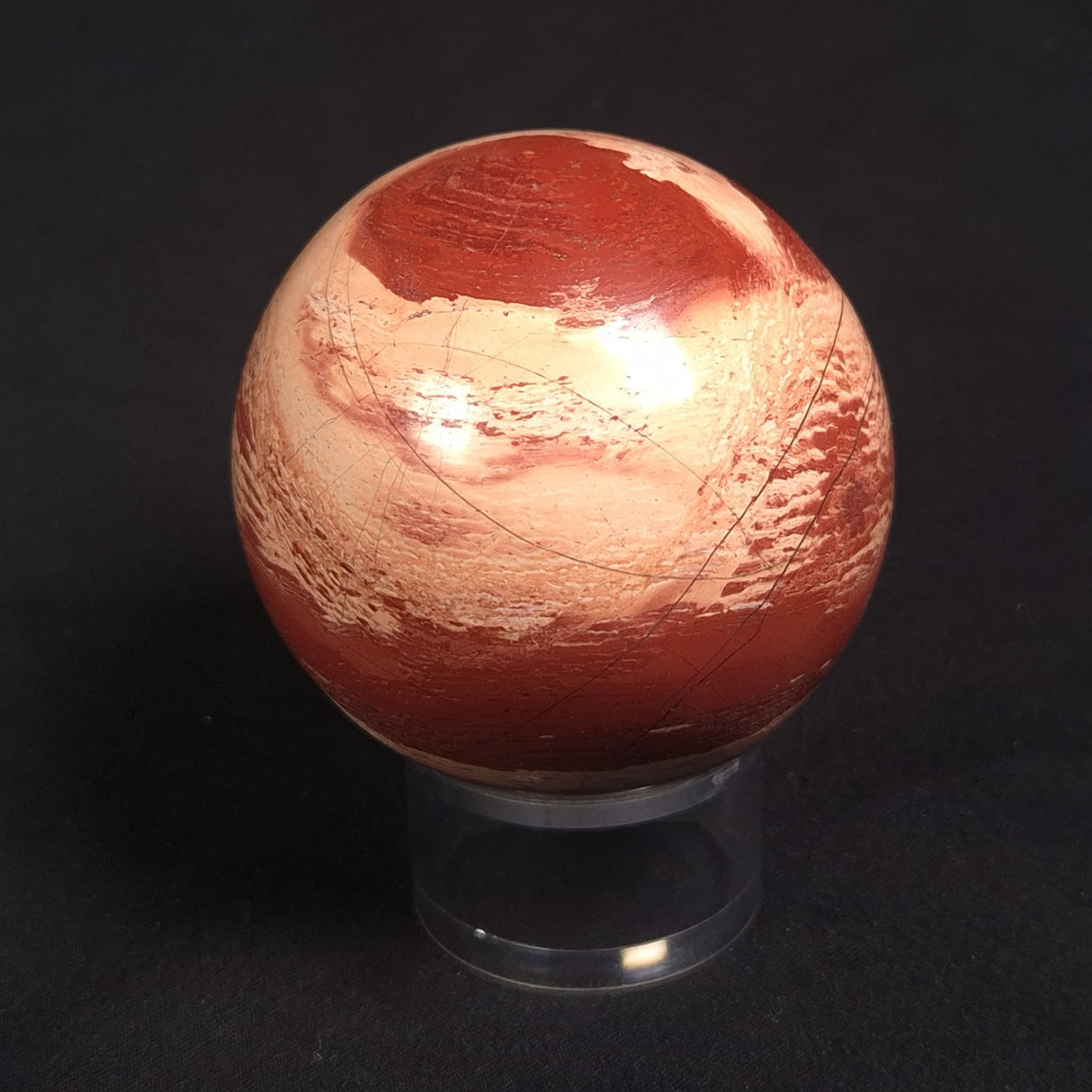 SNAKESKIN JASPER SPHERE, Australia YMS012