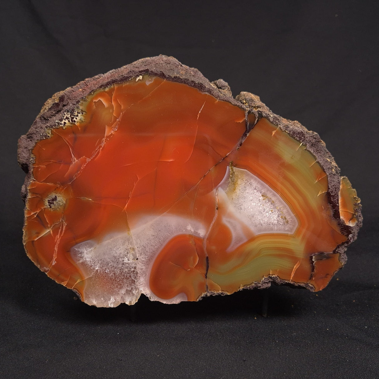 POLISHED AGATE, Agate Creek, Australia YAC036
