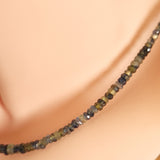 AUSTRALIAN PARTI SAPPHIRE NECKLACE 3SSAPS