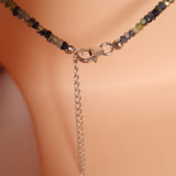 AUSTRALIAN PARTI SAPPHIRE NECKLACE 3SSAPS