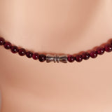 GARNET NECKLACE 3SSGN1