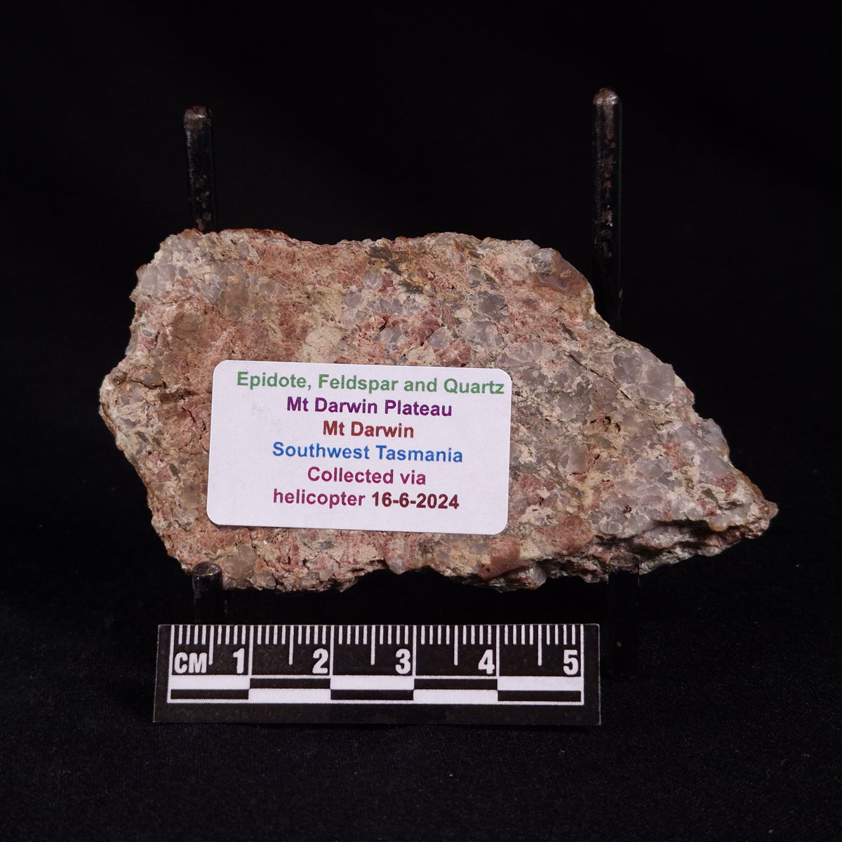 EPIDOTE FELDSPAR & QUARTZ, Tasmania ZEF003