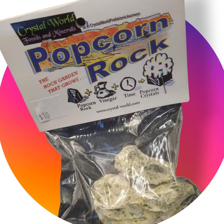 Popcorn Rock, Grow your own Crystal SE50 – Crystal World Exhibition ...