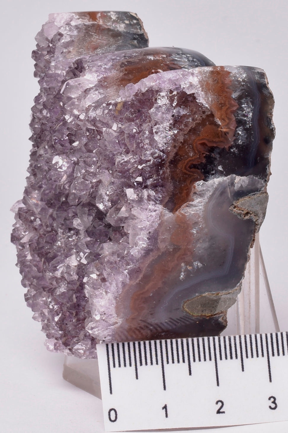 AMETHYST CRYSTAL CAT CLUSTER, FROM BRAZIL P23