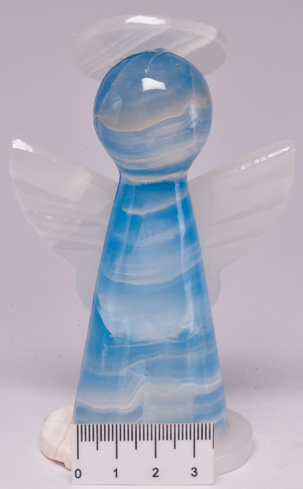 DYED ONYX ANGEL CARVING P05