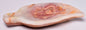 GREEN ONYX CARVED LEAF SHAPED DISH P51