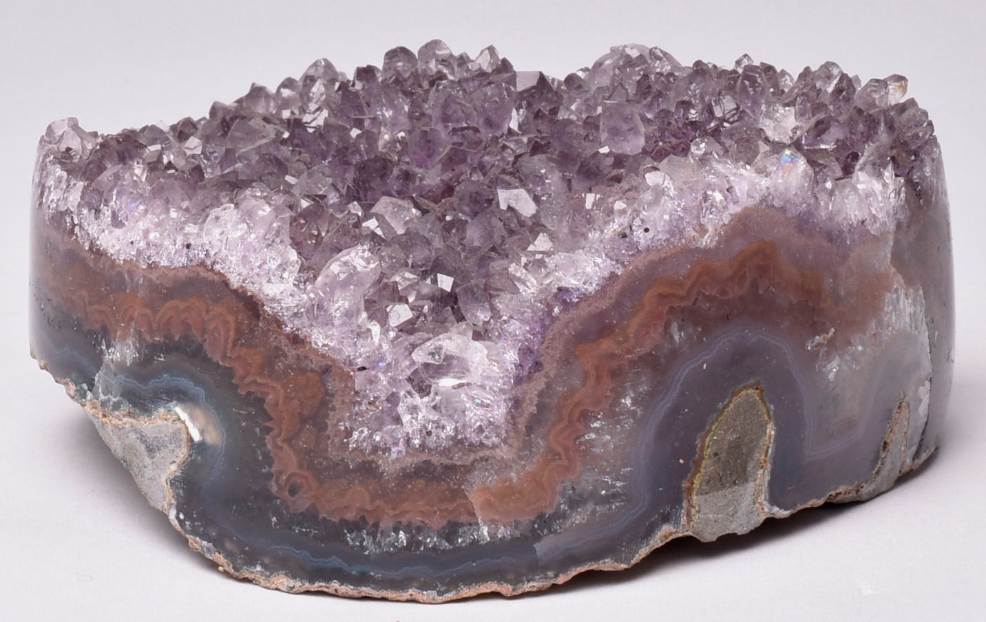 AMETHYST CRYSTAL CAT CLUSTER, FROM BRAZIL P23