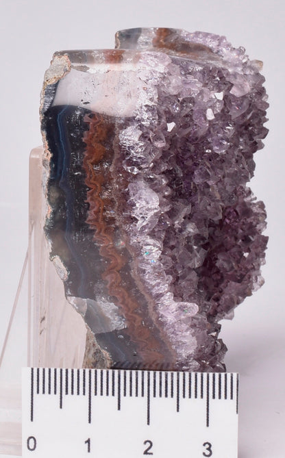 AMETHYST CRYSTAL CAT CLUSTER, FROM BRAZIL P23