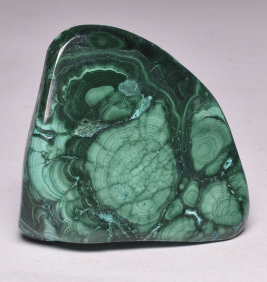 Chrysocolla and Malachite Polished Crystal Tumble P2026