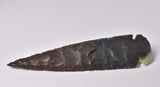 AGATE CARVED ARROW HEAD 18.5 CM P209