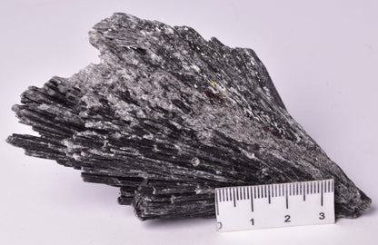 BLACK KYANITE, NATURAL FORM M49