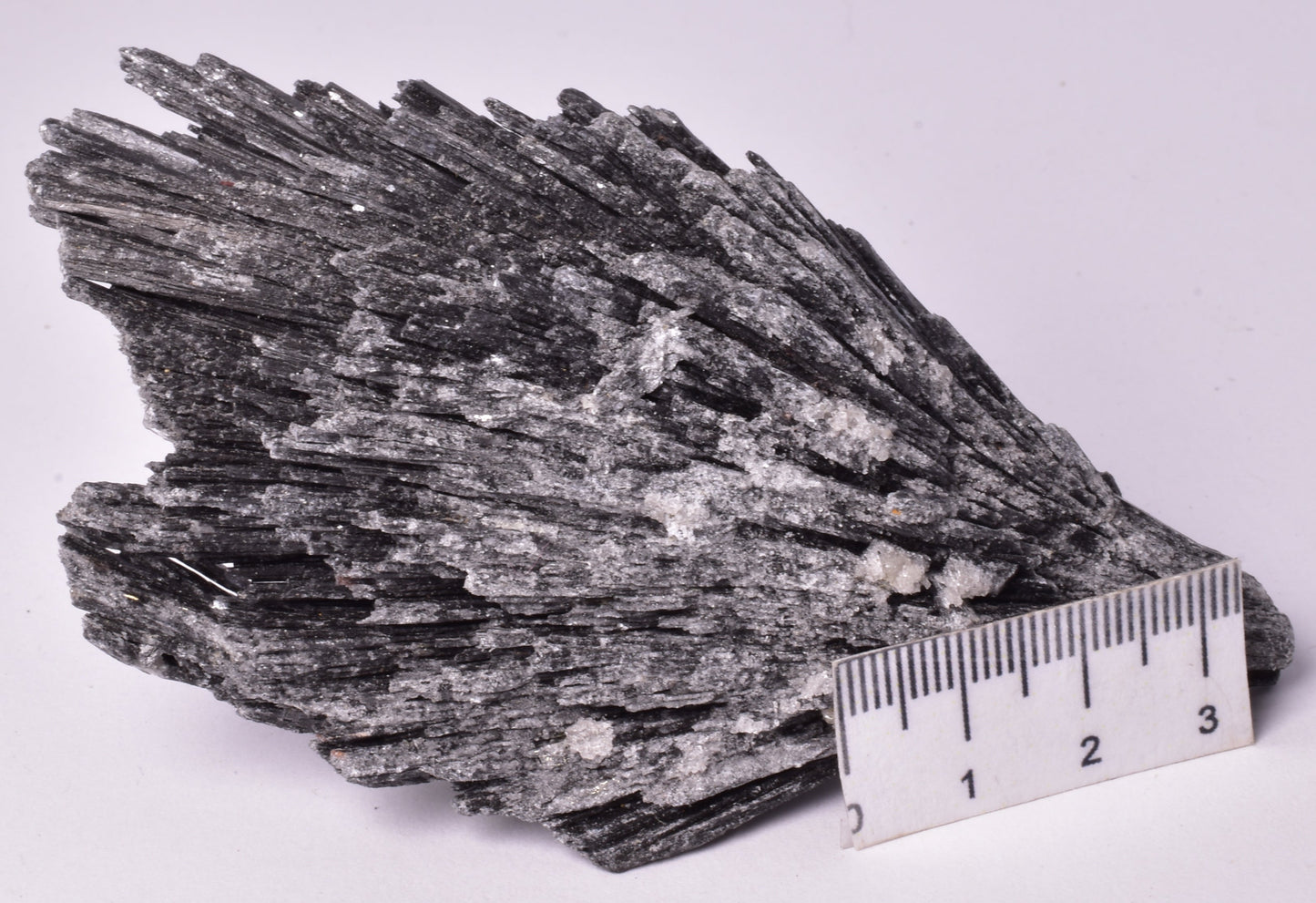 BLACK KYANITE, NATURAL FORM M49