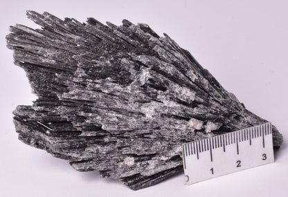 BLACK KYANITE, NATURAL FORM M49