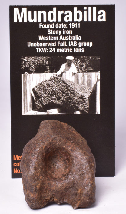 MUNDRABILLA IRON METEORITE, Western Australia MT251