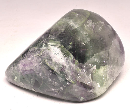 FLUORITE CRYSTAL POLISHED FREEFORM, CHINA P753