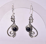 BLACK ONYX DROP EARRINGS J70
