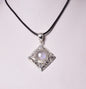 MOONSTONE CRYSTAL PENDANT set in STERLING SILVER J229