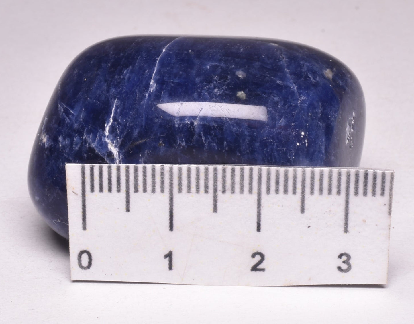 SODALITE CRYSTAL POLISHED FREEFORM TUMBLE STONE P2022