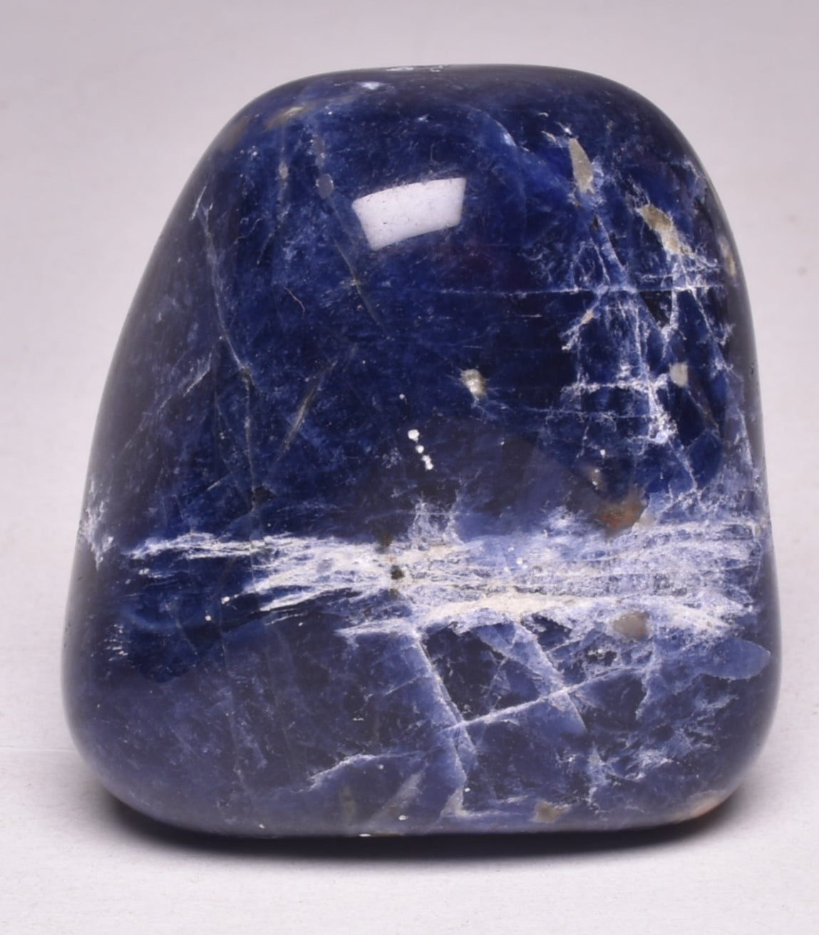 SODALITE CRYSTAL POLISHED FREEFORM TUMBLE STONE P2022