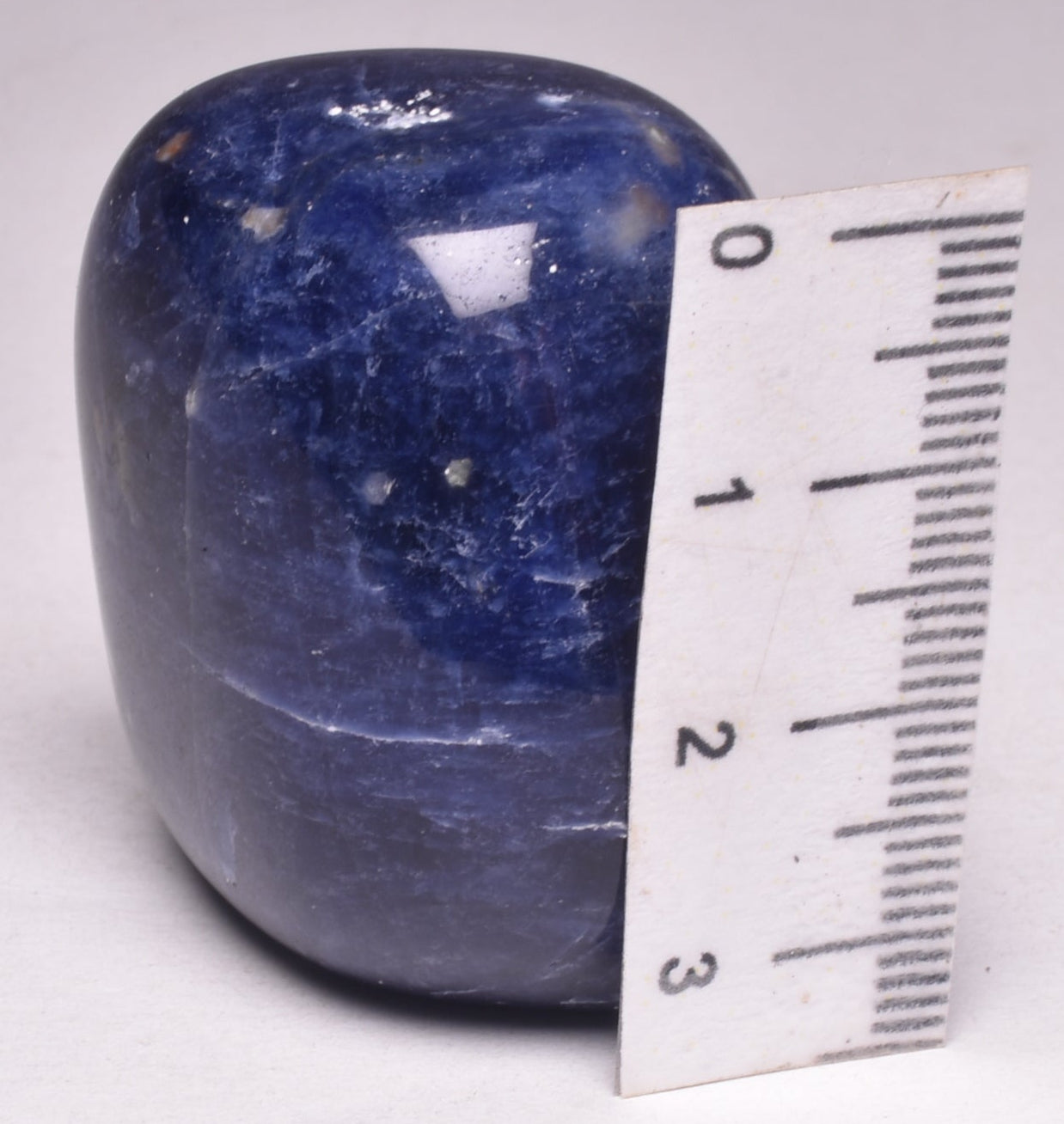 SODALITE CRYSTAL POLISHED FREEFORM TUMBLE STONE P2022