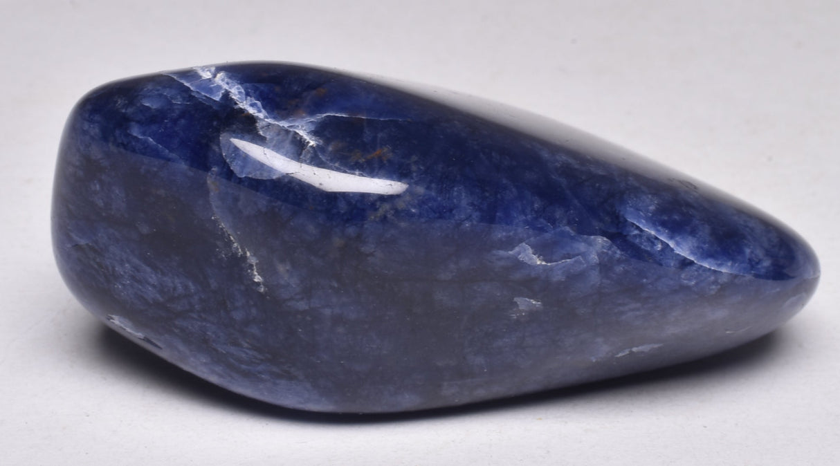 SODALITE CRYSTAL POLISHED FREEFORM TUMBLE STONE P2023