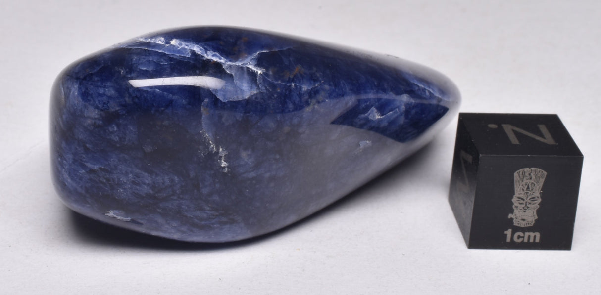 SODALITE CRYSTAL POLISHED FREEFORM TUMBLE STONE P2023