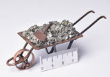PYRITE WHEELBARROW P519