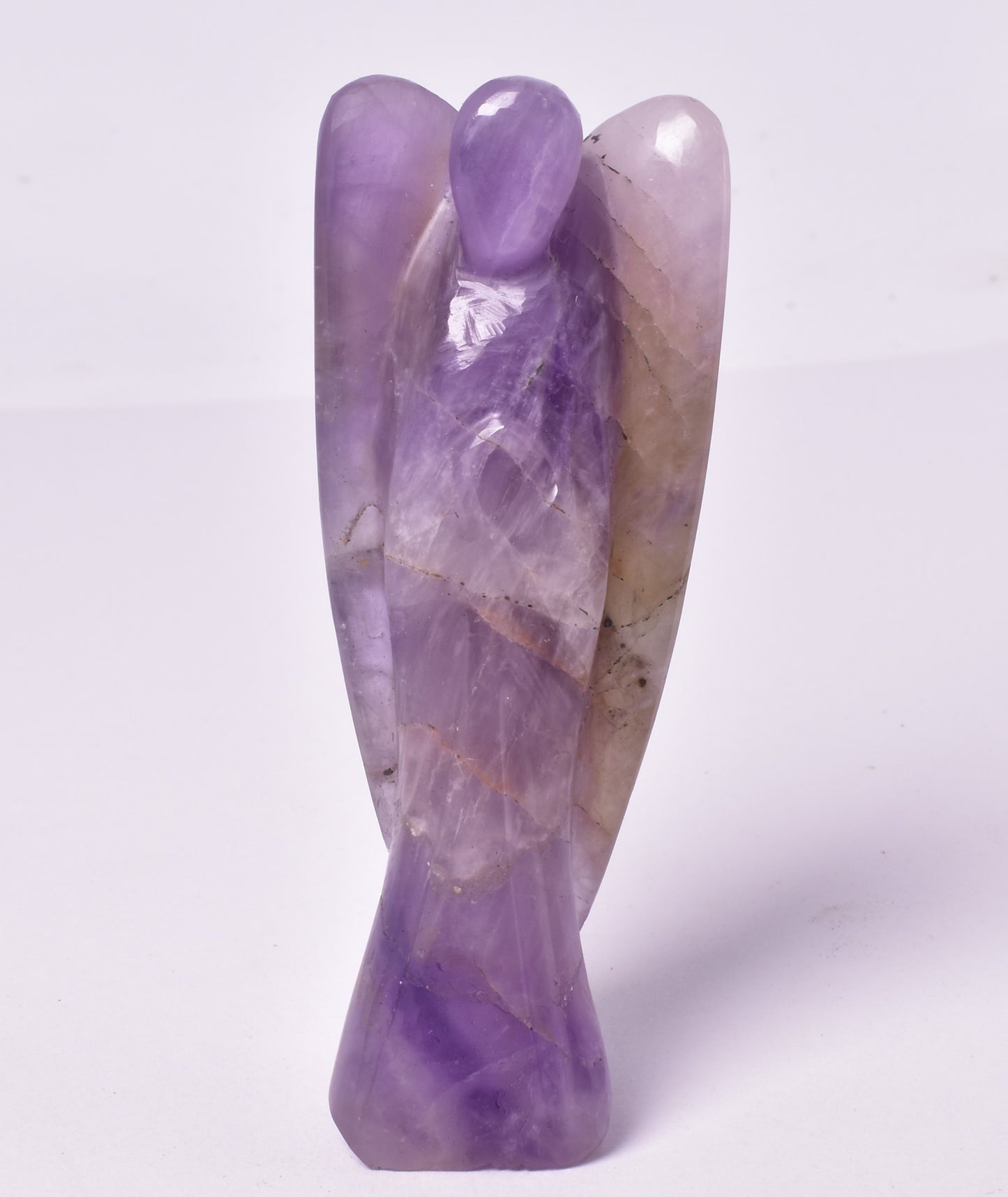 AMETHYST ANGEL CARVING P534