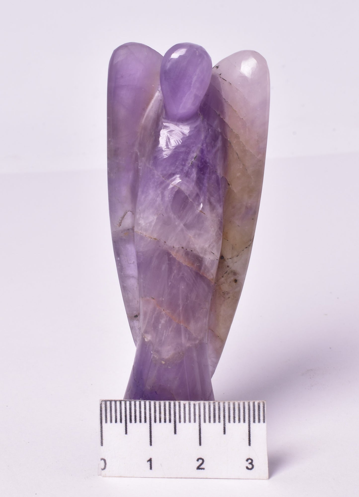 AMETHYST ANGEL CARVING P534